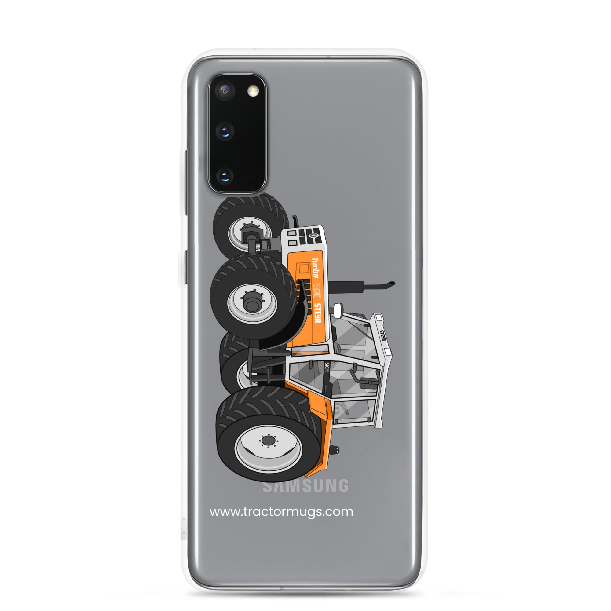 Steyr Clear Case for Samsung® Samsung Galaxy S20 Steyr SK 8130 Kommunal | Clear Case for Samsung® Quality Farmers Merch