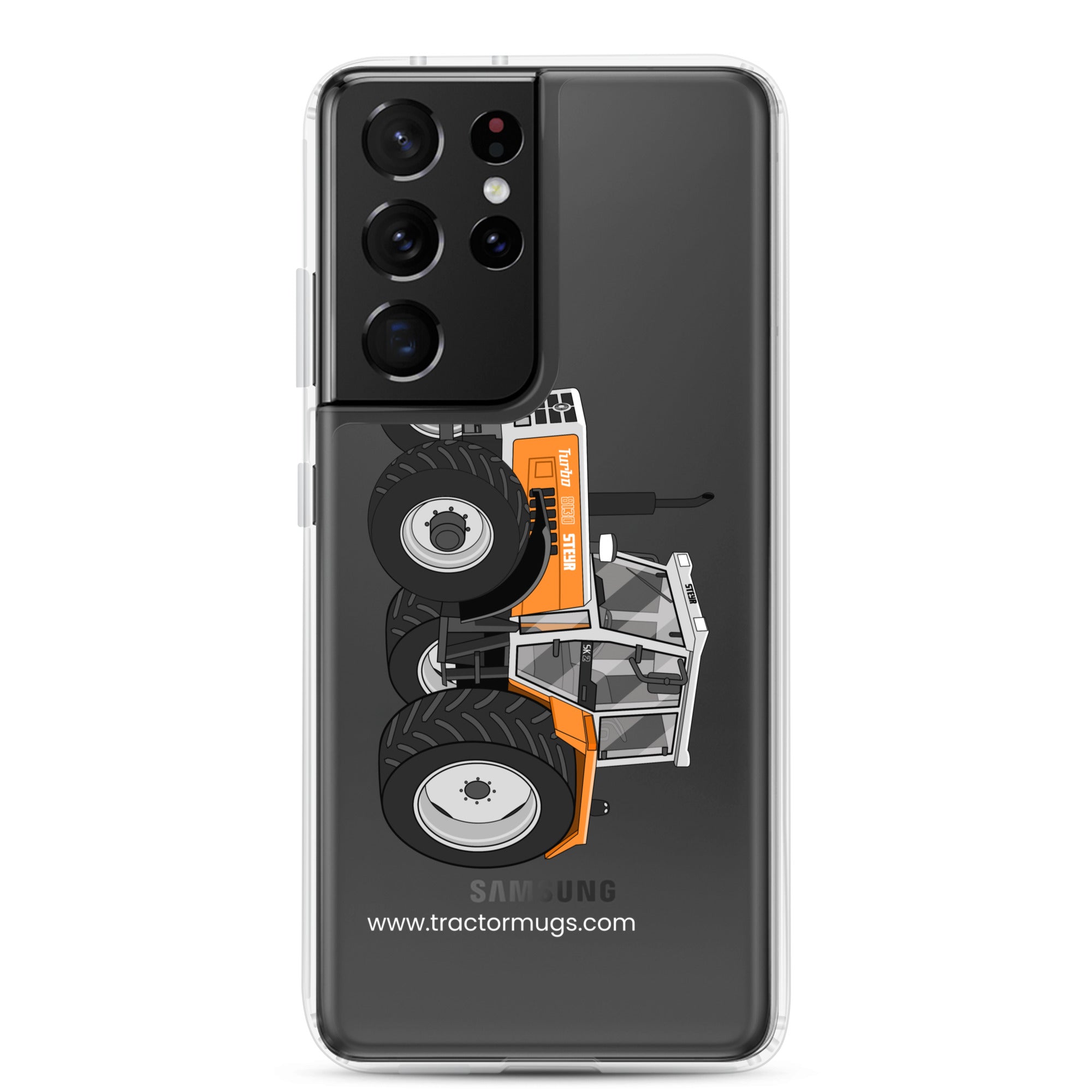 Steyr Clear Case for Samsung® Samsung Galaxy S21 Ultra Steyr SK 8130 Kommunal | Clear Case for Samsung® Quality Farmers Merch