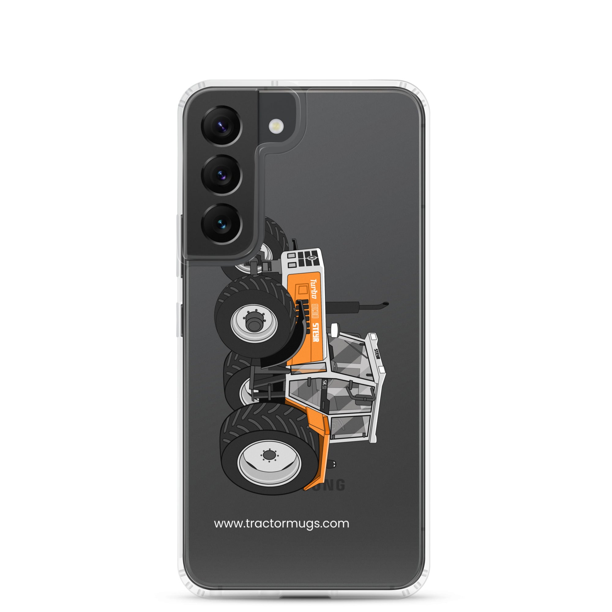 Steyr Clear Case for Samsung® Samsung Galaxy S22 Steyr SK 8130 Kommunal | Clear Case for Samsung® Quality Farmers Merch