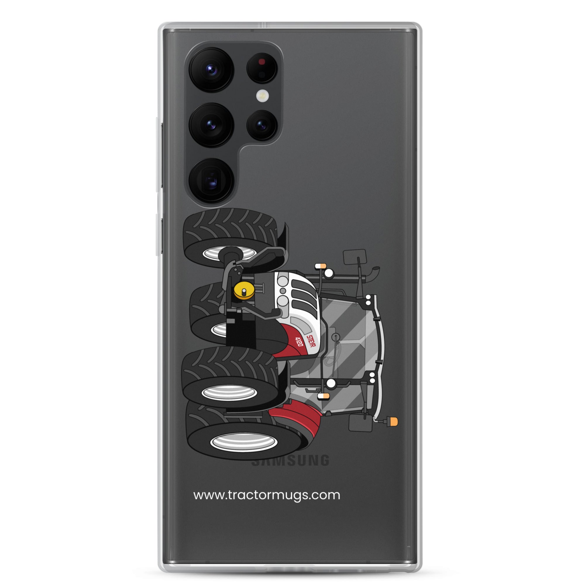 Steyr Clear Case for Samsung® Samsung Galaxy S22 Ultra Steyr 4120 Plus | Clear Case for Samsung® Quality Farmers Merch