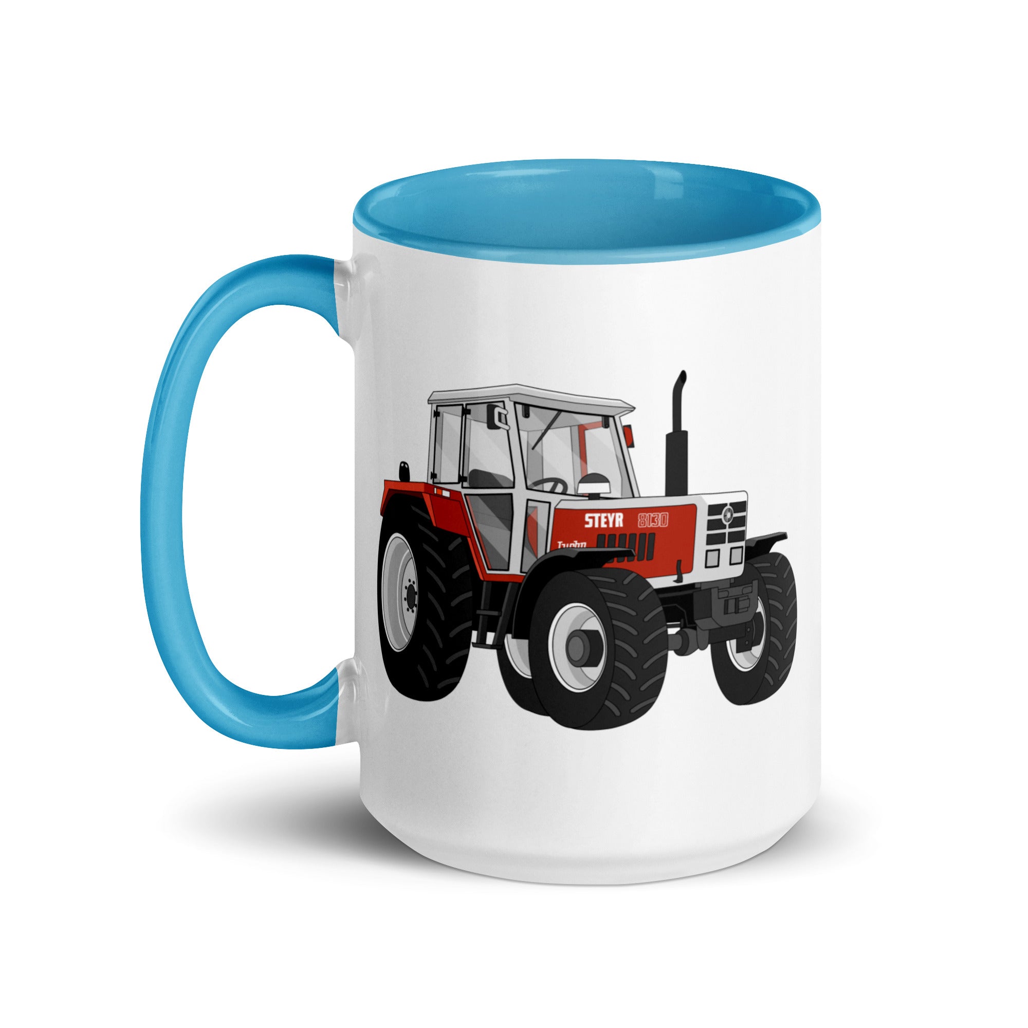 Steyr Steyr 8130 | Mug with Color Inside Quality Farmers Merch