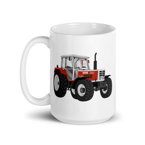 Steyr Steyr 8130 | White glossy mug Quality Farmers Merch