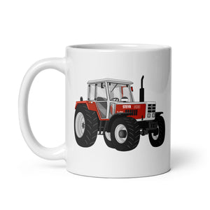Steyr Steyr 8130 | White glossy mug Quality Farmers Merch