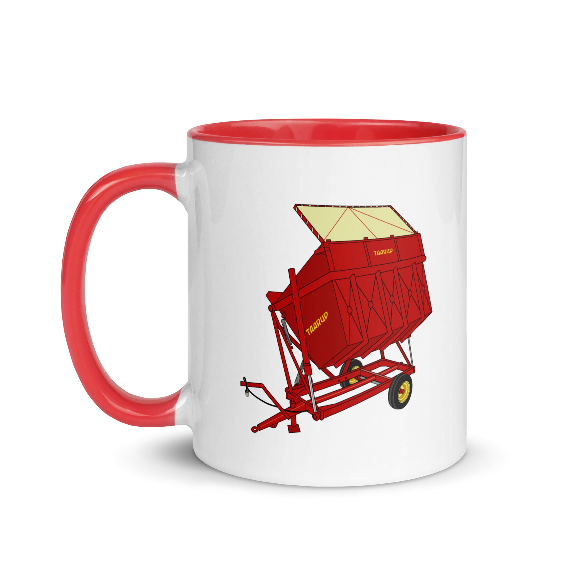 Taarup Taarup tipvogn T3 Trailer | Mug with Color Inside Quality Farmers Merch