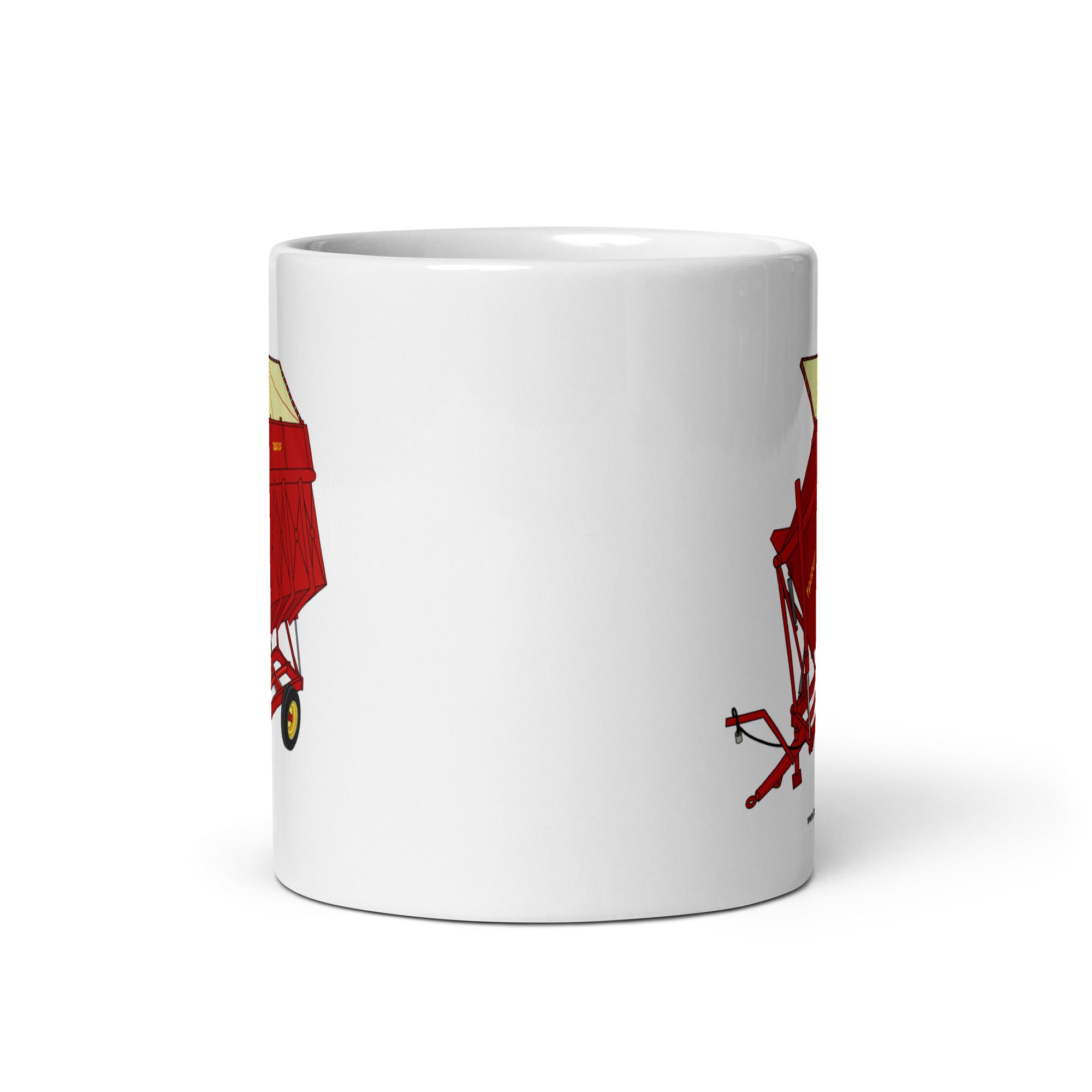 Taarup Taarup tipvogn T3 Trailer | White glossy mug Quality Farmers Merch