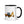 The Farmers Mugs Store Black JCB 3cx Turbo Mug with Color Inside (1990) Quality Farmers Merch