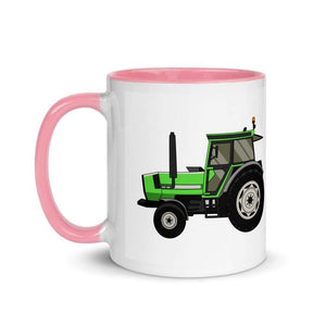 The Farmers Mugs Store Deutz DX 90 Mug with Color Inside Quality Farmers Merch