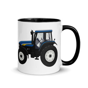 The Farmers Mugs Store Mug Black New Holland TM 155 Mug with Color Inside Quality Farmers Merch