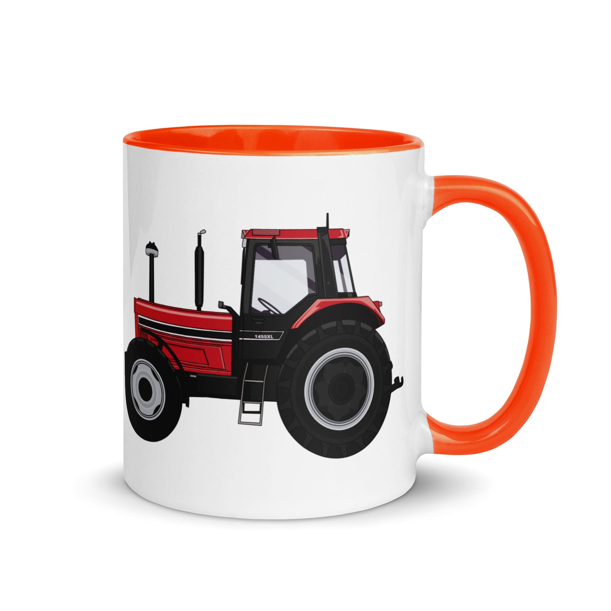 The Farmers Mugs Store Mug Orange Case International 1455 XL Mug with Color Inside Quality Farmers Merch