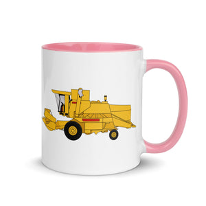 The Farmers Mugs Store Mug Pink New Holland Clayson 8070 Mug with Color Inside Quality Farmers Merch