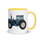 The Farmers Mugs Store Mug Yellow Ford TW-35 Mug with Color Inside Quality Farmers Merch