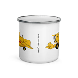 New Holland Clayson 8070 Enamel Mug — design detail