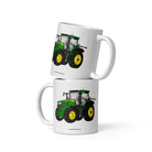 The Tractor Mugs Store 11 oz John Deere 7R 350 Auto Power | White glossy mug Quality Farmers Merch