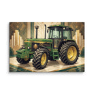 The Tractor Mugs Store 12″×18″ John Deere 3350 | Art Deco Canvas Quality Farmers Merch