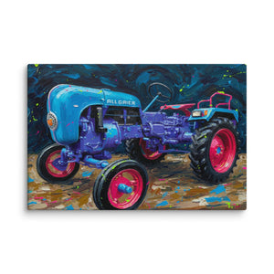 The Tractor Mugs Store 12″×18″ Porsche Diesel A111 Splash Art | Canvas Quality Farmers Merch