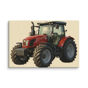 The Tractor Mugs Store 12″×18″ SAME Explorer 105 (Stage V) Oil Painting | Canvas Quality Farmers Merch