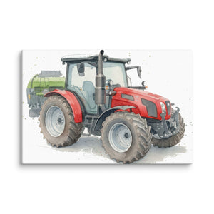 The Tractor Mugs Store 12″×18″ SAME Explorer 105 (Stage V) Watercolor | Canvas Quality Farmers Merch