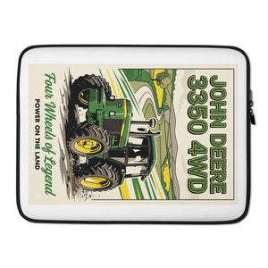The Tractor Mugs Store 15″ John Deere 3350 Retro | Laptop Sleeve Quality Farmers Merch