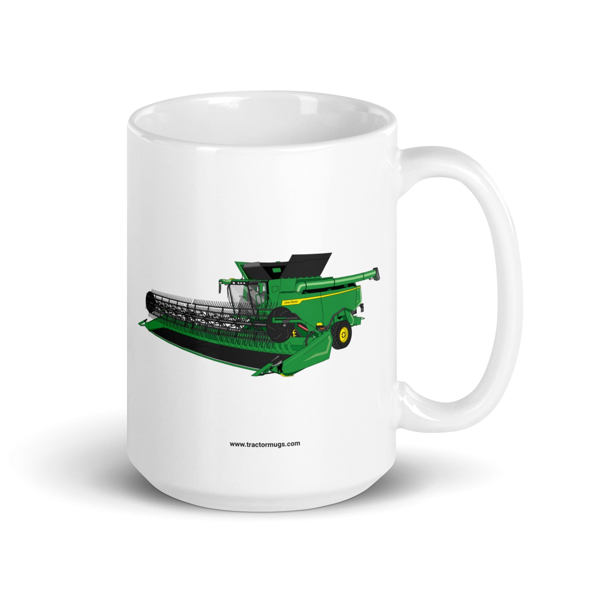 The Tractor Mugs Store 15 oz John Deere X9 1100 Combine | White glossy mug Quality Farmers Merch