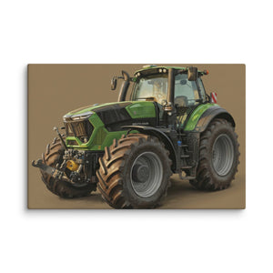 The Tractor Mugs Store 16″×24″ Deutz-Fahr 9340 Oil Painting | Canvas Quality Farmers Merch