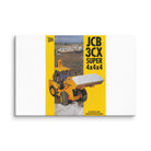 The Tractor Mugs Store 16″×24″ JCB 3CX 4x4x4 Brochure | Canvas Quality Farmers Merch