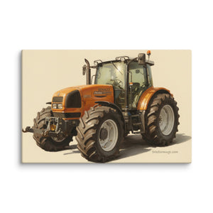 The Tractor Mugs Store 16″×24″ Renault ares 696 rz Oil Painting | Canvas Quality Farmers Merch