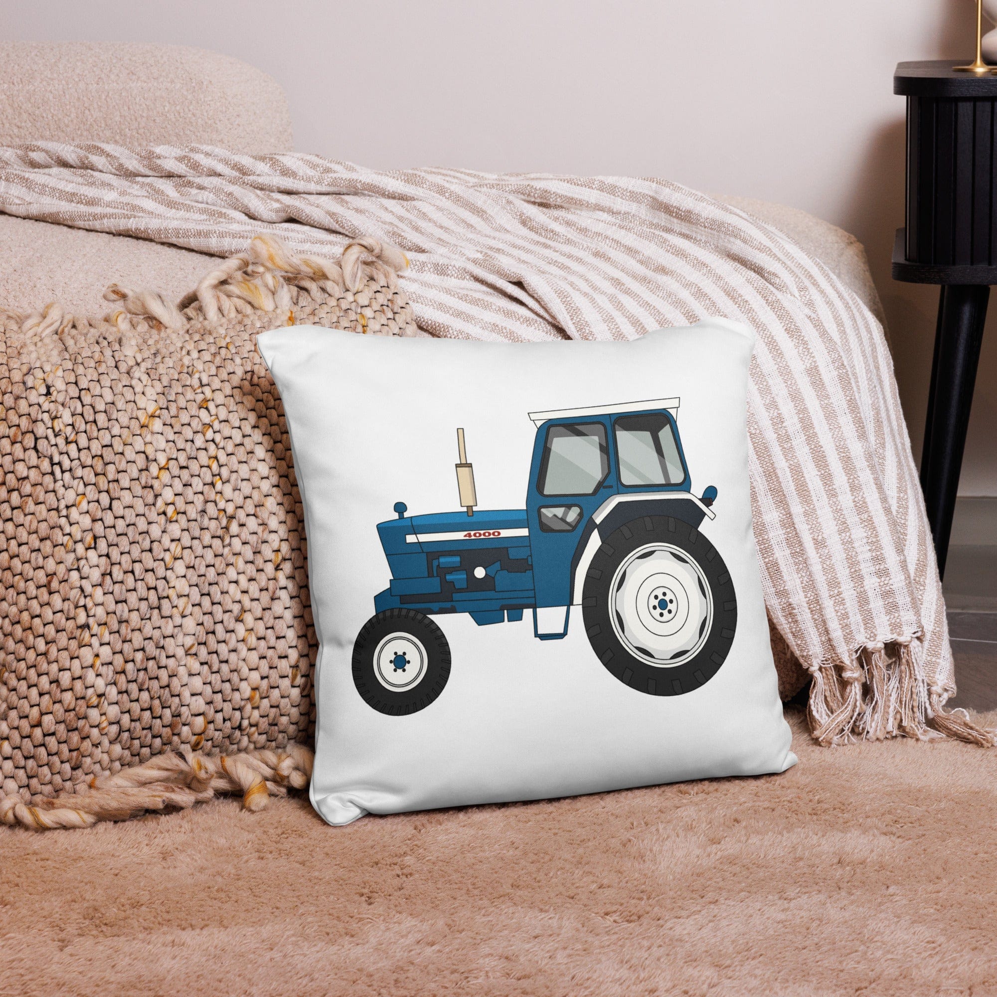 The Tractor Mugs Store 18″×18″ Ford 4000 | Pillow Case Quality Farmers Merch
