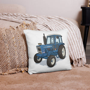 The Tractor Mugs Store 18″×18″ Ford 7600 | Pillow Case Quality Farmers Merch