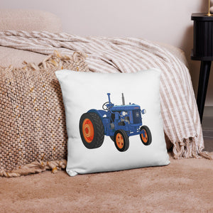 The Tractor Mugs Store 18″×18″ Fordson E27N L4a | Pillow Case Quality Farmers Merch