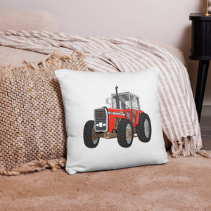 The Tractor Mugs Store 18″×18″ Massey 595 | Pillow Case Quality Farmers Merch