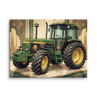 The Tractor Mugs Store 18″×24″ John Deere 3350 | Art Deco Canvas Quality Farmers Merch