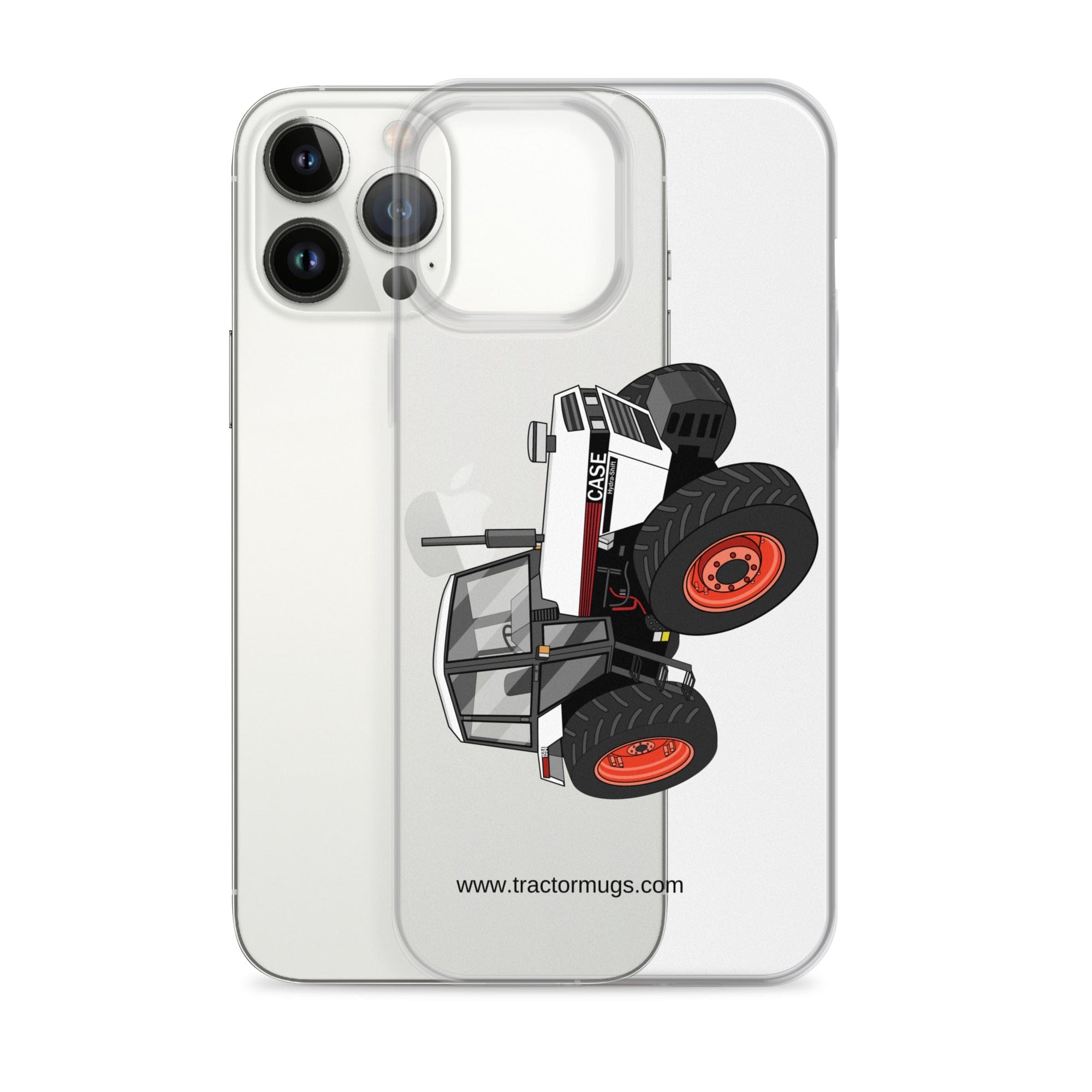 The Tractor Mugs Store 1985 Case 1594 Hydra-Shift | Clear Case for iPhone® Quality Farmers Merch