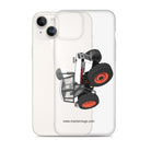 The Tractor Mugs Store 1985 Case 1594 Hydra-Shift | Clear Case for iPhone® Quality Farmers Merch