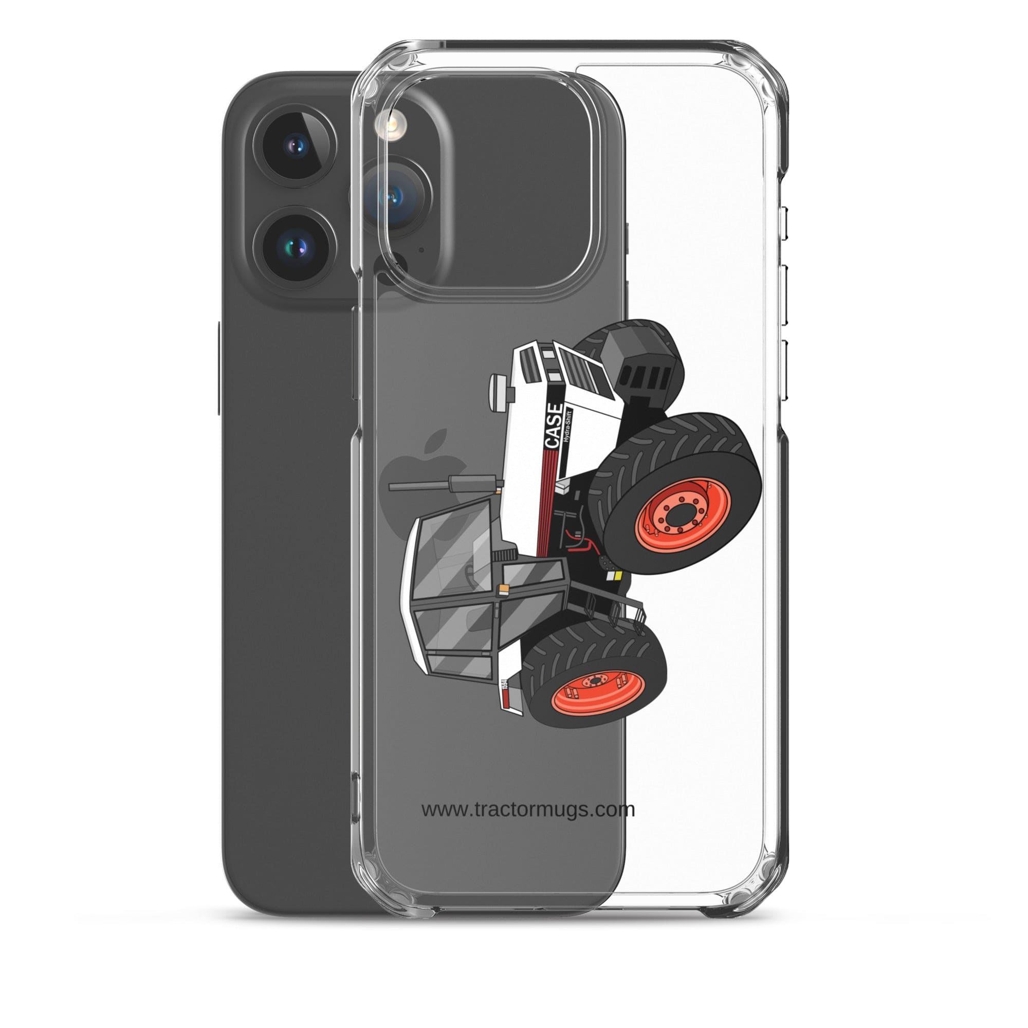 The Tractor Mugs Store 1985 Case 1594 Hydra-Shift | Clear Case for iPhone® Quality Farmers Merch