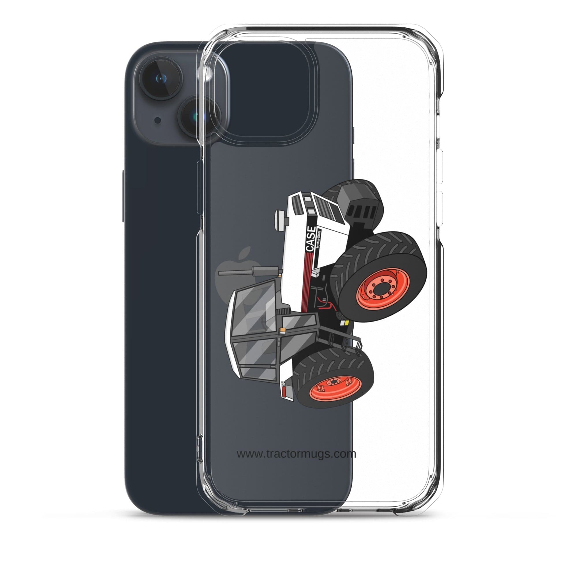The Tractor Mugs Store 1985 Case 1594 Hydra-Shift | Clear Case for iPhone® Quality Farmers Merch
