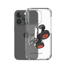 The Tractor Mugs Store 1985 Case 1594 Hydra-Shift | Clear Case for iPhone® Quality Farmers Merch
