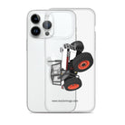 The Tractor Mugs Store 1985 Case 1594 Hydra-Shift | Clear Case for iPhone® Quality Farmers Merch