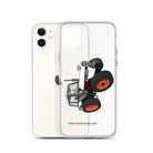 The Tractor Mugs Store 1985 Case 1594 Hydra-Shift | Clear Case for iPhone® Quality Farmers Merch