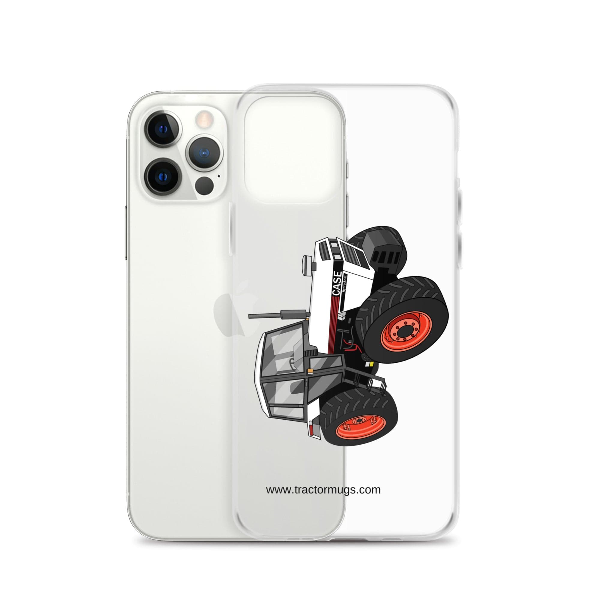 The Tractor Mugs Store 1985 Case 1594 Hydra-Shift | Clear Case for iPhone® Quality Farmers Merch