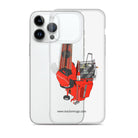 The Tractor Mugs Store 1994 Massey Ferguson 32 Combine Harvester | Clear Case for iPhone® Quality Farmers Merch