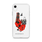 The Tractor Mugs Store 1994 Massey Ferguson 32 Combine Harvester | Clear Case for iPhone® Quality Farmers Merch