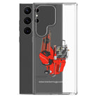 The Tractor Mugs Store 1994 Massey Ferguson 32 Combine Harvester | Clear Case for Samsung® Quality Farmers Merch