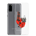 The Tractor Mugs Store 1994 Massey Ferguson 32 Combine Harvester | Clear Case for Samsung® Quality Farmers Merch