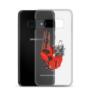 The Tractor Mugs Store 1994 Massey Ferguson 32 Combine Harvester | Clear Case for Samsung® Quality Farmers Merch