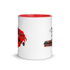 The Tractor Mugs Store 1994 Massey Ferguson 32 Combine Harvester | Mug with Color Inside Quality Farmers Merch