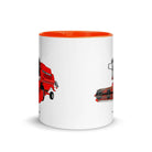 The Tractor Mugs Store 1994 Massey Ferguson 32 Combine Harvester | Mug with Color Inside Quality Farmers Merch