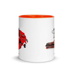The Tractor Mugs Store 1994 Massey Ferguson 32 Combine Harvester | Mug with Color Inside Quality Farmers Merch