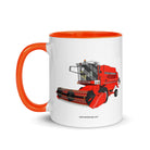 The Tractor Mugs Store 1994 Massey Ferguson 32 Combine Harvester | Mug with Color Inside Quality Farmers Merch