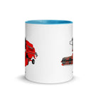 The Tractor Mugs Store 1994 Massey Ferguson 32 Combine Harvester | Mug with Color Inside Quality Farmers Merch