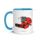 The Tractor Mugs Store 1994 Massey Ferguson 32 Combine Harvester | Mug with Color Inside Quality Farmers Merch